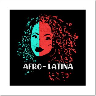 afro latina Posters and Art